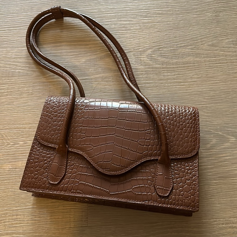 cow leather bag new